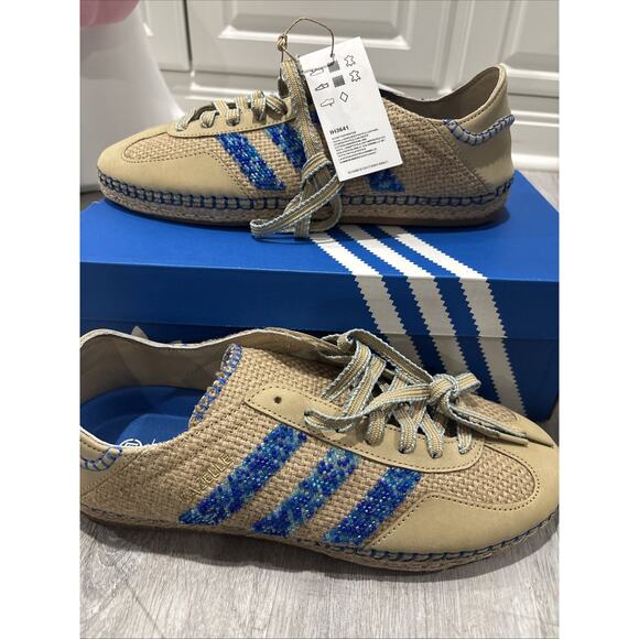 adidas Shoes - Size 9M/W10 - adidas CLOT x Gazelle by Edison Chen Linen Khaki Light Blue